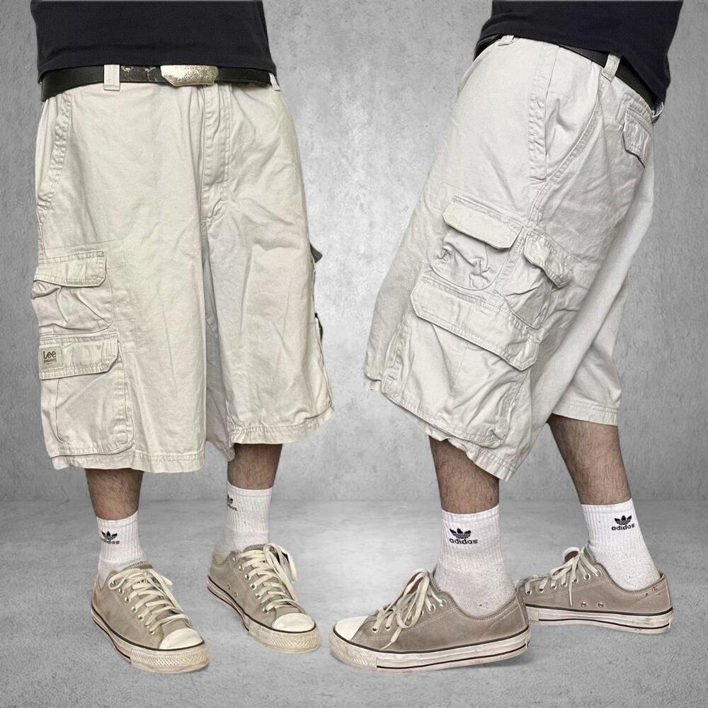 Vintage 2000s y2k lee beige
